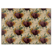 Zonnebloem en Ranunculus Snijplank (Voorkant)