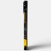 Zonnebloem en regendruppels Case-Mate iPhone case (Achterkant / Links)