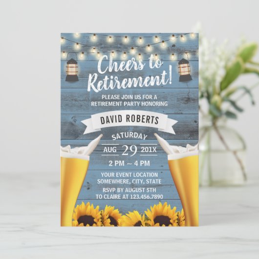 Zonnebloem en roodbaars Pustblauw Kaart (Staand voorkant)