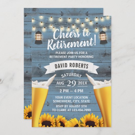 Zonnebloem en roodbaars Pustblauw Kaart (Voorkant / Achterkant)