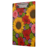 Zonnebloem en Roos Planner Klembord (Links)