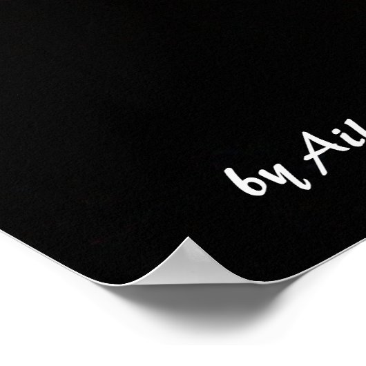 ZONNEBLOEM EN ROZE ZOMERZONSONDERGANG POSTER (Hoek)