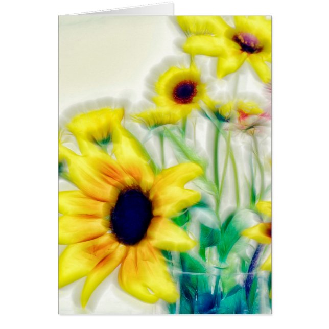 Zonnebloem en Stambloem Bouquet (Voorkant)