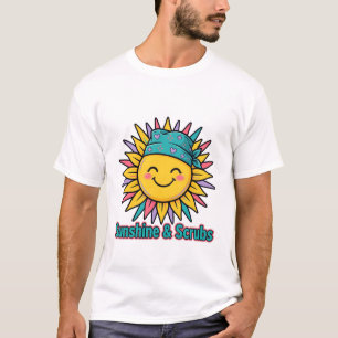 Zonnebloem en Verpleegster T-shirt