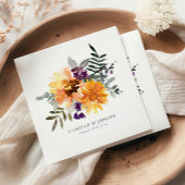 Zonnebloem en Waterverf van wilde bloemen, luiers Servet