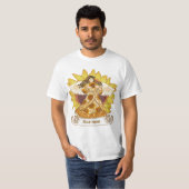 Zonnebloem engel t-shirt (Voorkant volledig)