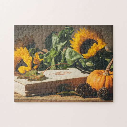 Zonnebloem Esthetische Foto's Complex Legpuzzel (Horizontaal)