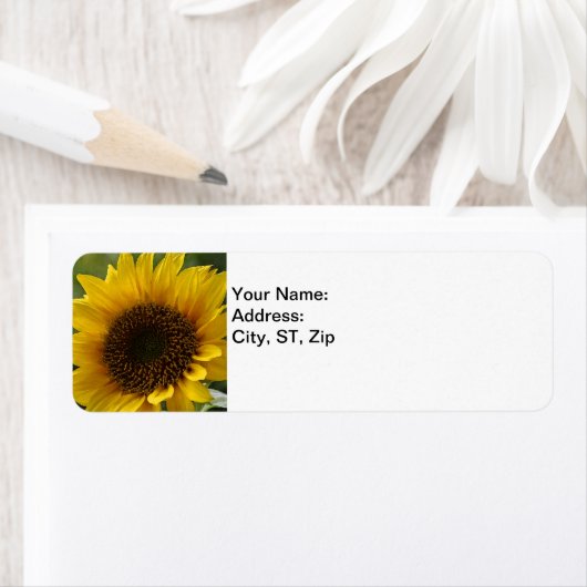 Zonnebloem Etiket (Insitu)