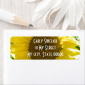  zonnebloem etiket (Insitu)