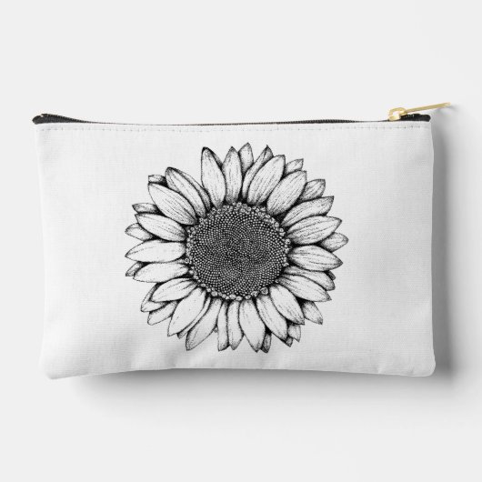 Zonnebloem Etui (Achterkant)