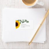 Zonnebloem Eucalyptus blad retour adres labels (Insitu)