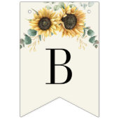 Zonnebloem Eucalyptus Botanische Vrijgezellenfeest Vlaggetjes (Tweede vlag)