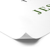 Zonnebloem Eucalyptus BRUIDSBADJE Welkomstbord Poster (Hoek)