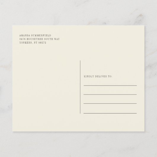 Zonnebloem Eucalyptus Bruiloft Bloemen Uitnodiging (Achterkant)