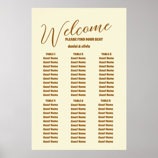 Zonnebloem Eucalyptus Floral Botanical Wedding Poster (Voorkant)