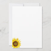 Zonnebloem Eucalyptus Floral Botanisch Kaart (Achterkant)