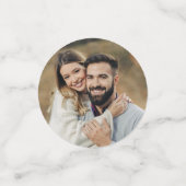 Zonnebloem Eucalyptus Floral Wedding Confetti (Kleine voorkant)