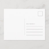 Zonnebloem Eucalyptus Floral Wedding Uitnodiging Briefkaart (Achterkant)