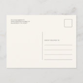 Zonnebloem Eucalyptus Gold Lijst Vrijgezellenfeest Uitnodiging Briefkaart (Achterkant)