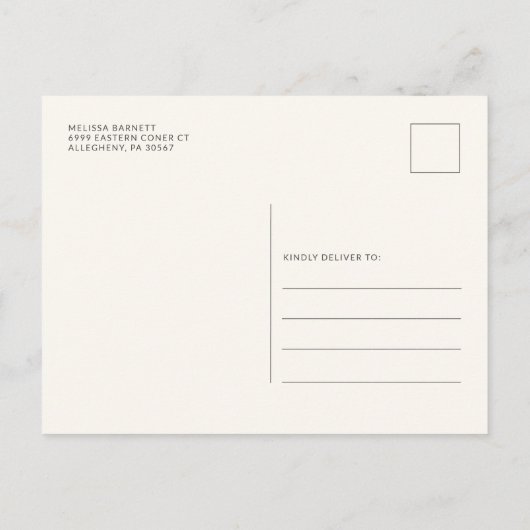 Zonnebloem Eucalyptus Gold Lijst Vrijgezellenfeest Uitnodiging Briefkaart (Achterkant)