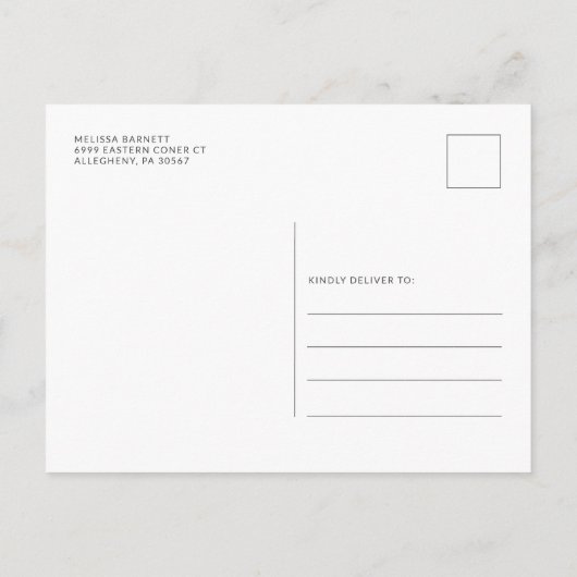 Zonnebloem Eucalyptus Gold Lijst Vrijgezellenfeest Uitnodiging Briefkaart (Achterkant)