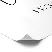 Zonnebloem Eucalyptus PROEFDINER Welkomstbord Poster (Hoek)