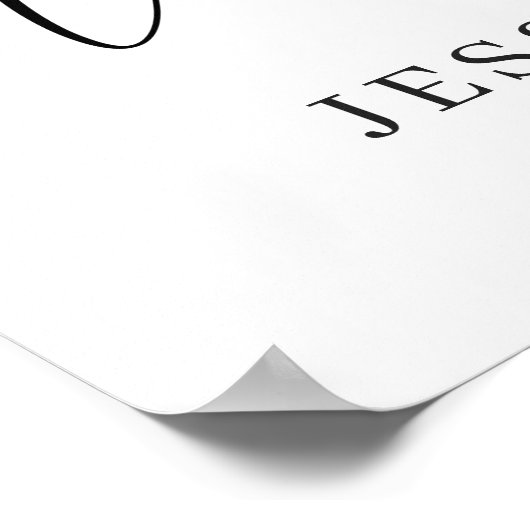 Zonnebloem Eucalyptus PROEFDINER Welkomstbord Poster (Hoek)