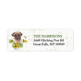 Zonnebloem Eucalyptus Pug Return Label