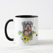 Zonnebloem Eucalyptus Rottweiler Dog Mok (Links)