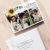 Zonnebloem Eucalyptus Trouwdag Foto's Bedankt