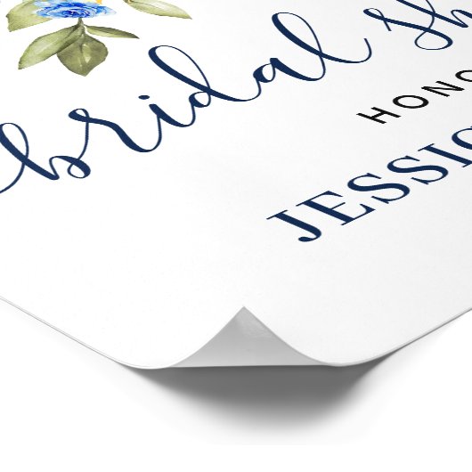 Zonnebloem Eucalyptus VRIJGEZELLENFEEST Welkomstte Poster (Hoek)