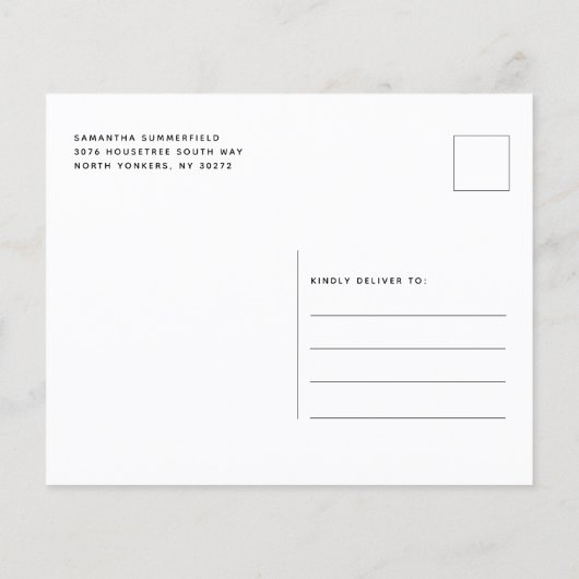 Zonnebloem Eucalyptusscript Baby shower Uitnodigin (Achterkant)