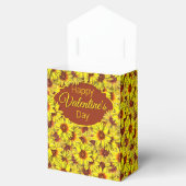 Zonnebloem Favor Doos Bedankdoosjes (Geopend)