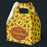 Zonnebloem Favor Gift Box Bedankdoosjes<br><div class="desc">Verhoog hun stemming en vier hun liefde voor bloemen met deze verse,  aantrekkelijke giftbox met zonnebloemen.</div>