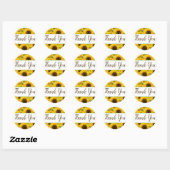Zonnebloem Favor Stickers (Vel)