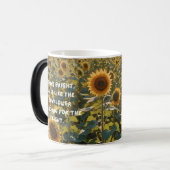 Zonnebloem Field Magic Onthullen Mok - Glanzen Als (Voorkant links)