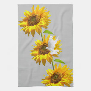 Zonnebloem Floral Dove Kitchen Towel Theedoek