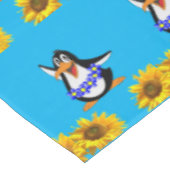 Zonnebloem Floral Penguin Tablecloth Tafelkleed (Gekanteld)
