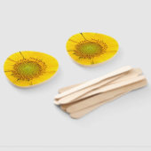 Zonnebloem Flower Fotografie Hand Fan Handwaaier (Niet-gemonteerd)