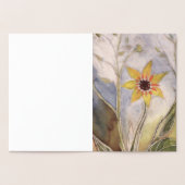 Zonnebloem Folie Kaarten (Binnen)