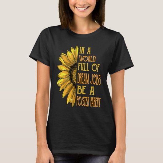 Zonnebloem Foster Paren T-shirt (Voorkant)