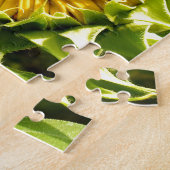 Zonnebloem foto legpuzzel (Zijkant)