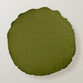 Zonnebloem Foto Lijst Round Pillow Rond Kussen (Achterkant)