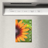 Zonnebloem fotografie Gezegend Magneet (Insitu (Vaatwasser))