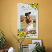 Zonnebloem Fotoscript Graduation Party Spandoek