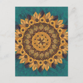 Zonnebloem Fusion: een viering van diversiteit Briefkaart