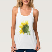 Zonnebloem Fuzz Tanktop (Voorkant)