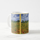 Zonnebloem Galaxy Koffiemok (Voorkant links)
