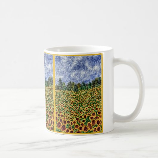Zonnebloem Galaxy Koffiemok (Rechts)
