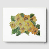 Zonnebloem Gastenboek (Achterkant)